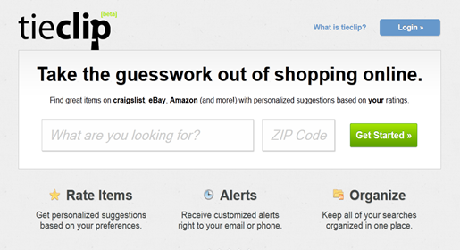 Starting a search couldn't be easier
