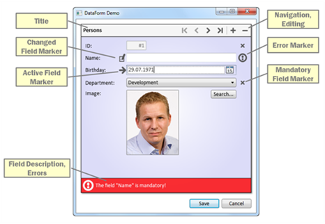 TTDataFormOverview TTDataFormOverview