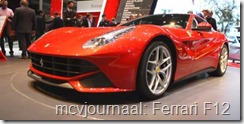 2012 Autosalon Geneve - Ferrari F12