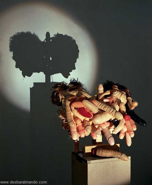 arte das sombras desbaratinando rubbish shadow sculptures tim noble sue webster (9)