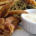Chicken Wings with Tartar Dip at Wings & Dips