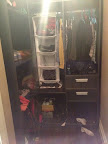 The girls closet.
