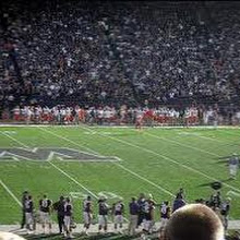 Sitting in the Student Section at Hec Ed