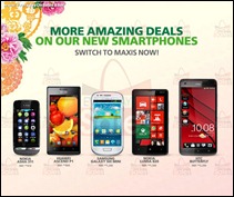 Maxis Smartphone Promotion 2013 Branded Shopping Save Money EverydayOnSales