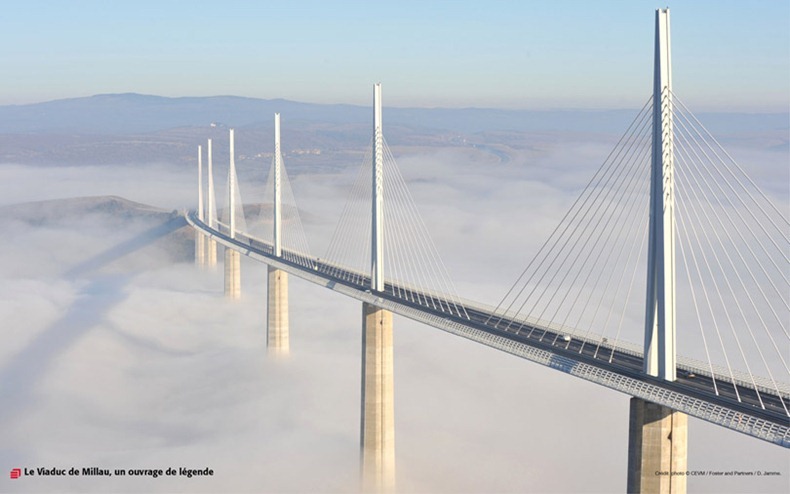 Millau Viaduct, France: the Tallest Bridge in the World | Amusing Planet