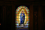 Stained glass window, Duomo, Pisa