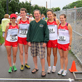 Katelyn Ramage (501), Hana Ready (503), Patrick G. Binns (Consul General of Canada to New England), Anne Voyer(504) and Melanie Reum (502).