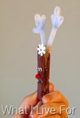 Reindeer Clothespin Ornament