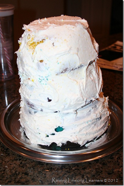 Apply Dirty Icing Layer