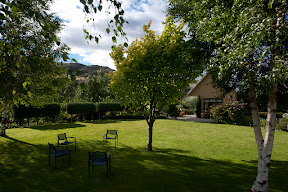 Larger groups may enjoy tastings on the lawns at Bald Hills - Pinot Noir, Pinot Gris, Riesling and Rosé