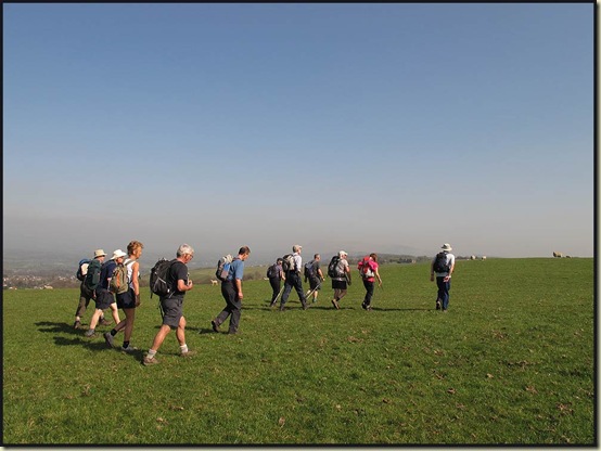 Walkers on the approach to Snodworth