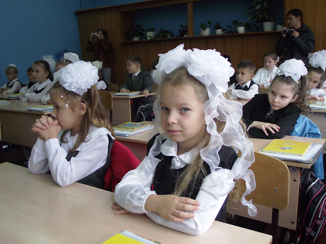 А в 1а самые красивые бантики!