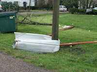 Hedrick storm damage