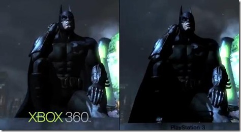 batman arkham city xbox 360 vs ps 3