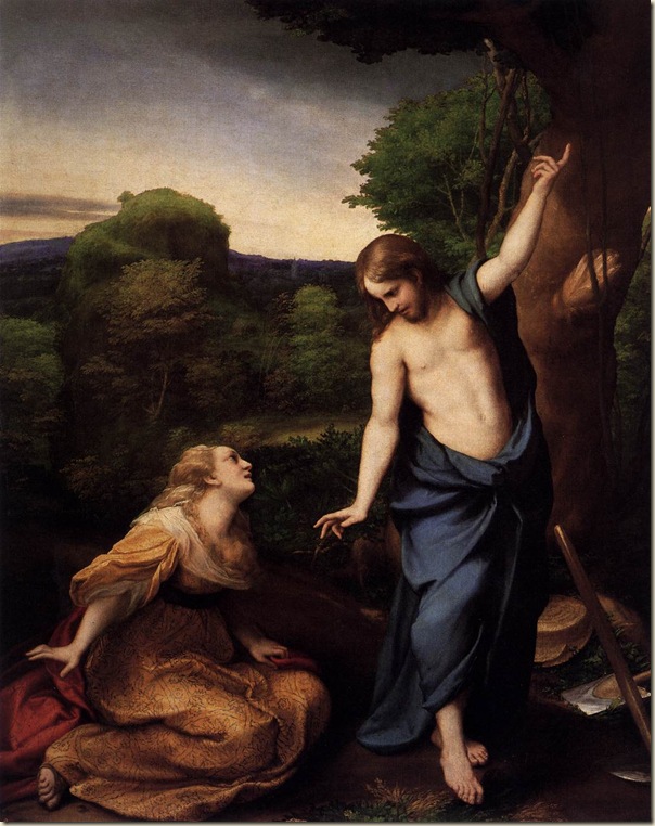 Le Correge, Noli me tangere