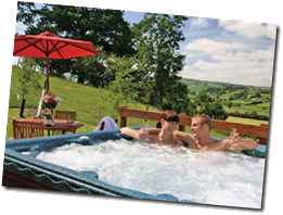 Take it Easy in a Private Hot Tub