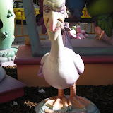 Falla Cadis-Literat Azorín 2009. El Pato Camps, pardal de l'Albufera.