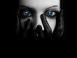 Dark Blue Eyed Girl