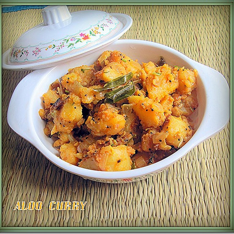 SIMPLE ALOO CURRY / POTATO CURRY