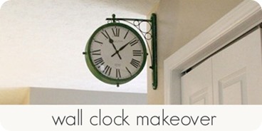 wall clock makeover