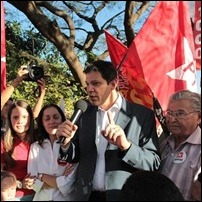 Fernando Haddad em campanha