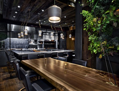 Altera restaurant contemporary interior design NYC