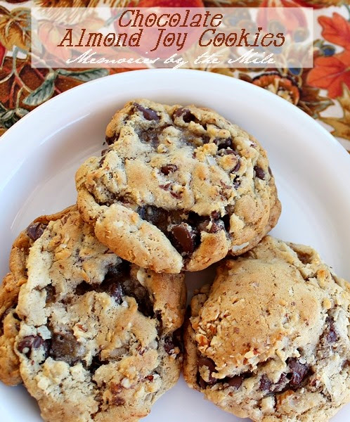 Chocolate Almond Joy Cookies Chocolate Almond Joy Cookies