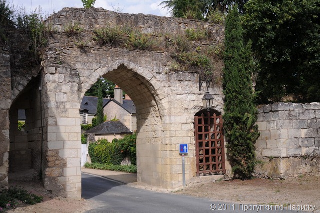 Монтрей Беле. Укрепленный город Франции. chateau de montreuil bellay