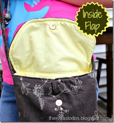 Crossbody Inside Flap