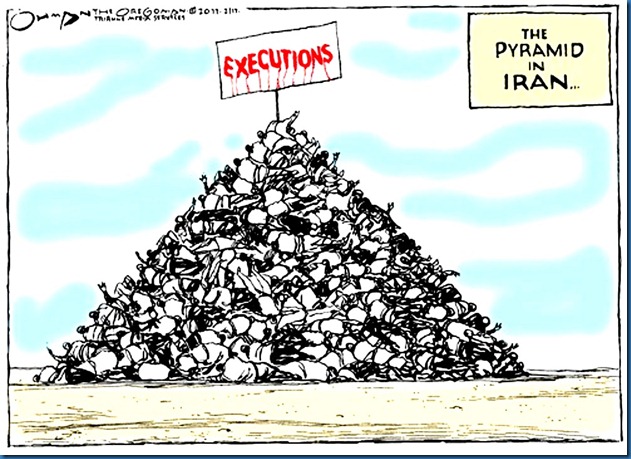 executions pyramid in Iran executions pyramid in Iran