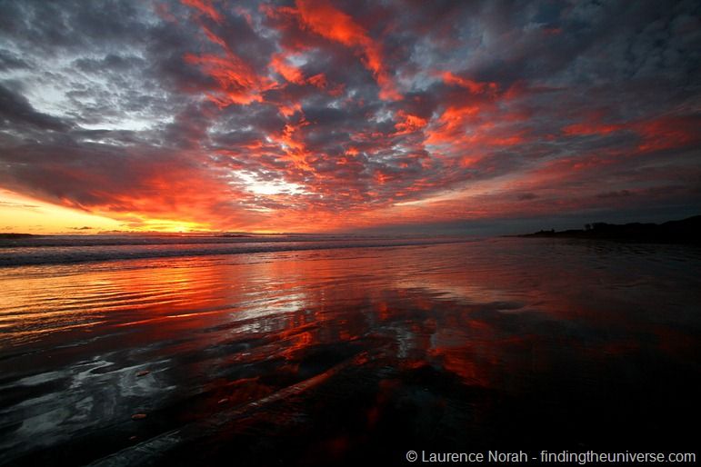 Sunset at Muriwai