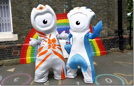 Launch of the London 2012 Olympic and Paralympic mascots