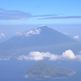 Gamalama as seen from Kiematubu summit (Daniel Quinn, February 2010)