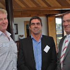 PAOCA President Graham Burfield, Michael Treloar & Peter Treloar