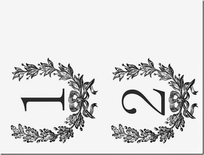 CONFESSIONS OF A PLATE ADDICT French Numbered Candle Wraps 1 and 2 CONFESSIONS OF A PLATE ADDICT French Numbered Candle Wraps 1 and 2