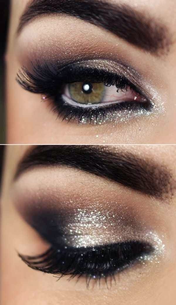 Glitter and Shimmer Eyeshadow Tutorial Fashion 2D