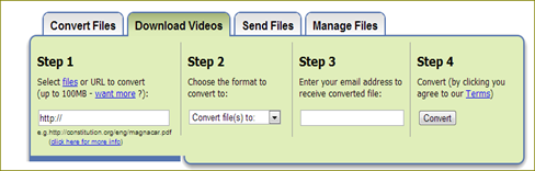 download video and convert
