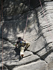 Rock climbing