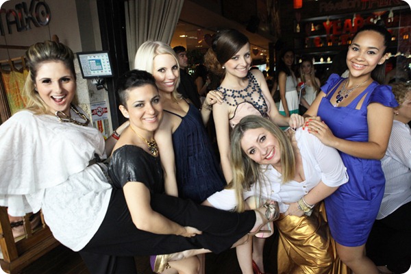 Mariana Ribeiro, Mariana Siebert, Shirlei Stamou, Mariana de Moraes, Ale Magagnin e Carol Aquino Mariana Ribeiro, Mariana Siebert, Shirlei Stamou, Mariana de Moraes, Ale Magagnin e Carol Aquino