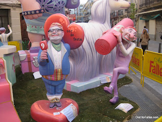 Falla El Clero 2012.
