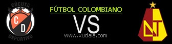 Cucuta Deportivo vs Deportes Tolima