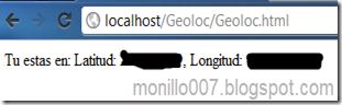 Ejemplo de API de Geolocalizacion HTML5 Ejemplo de API de Geolocalizacion HTML5