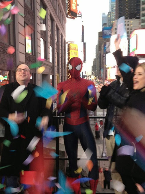 Pókember Boldog újévet kíván a New Yorkiaknak! 02
