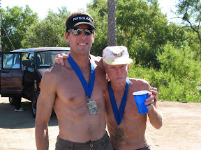 I hope I am half as fast as Chuck when I am 60.