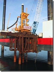 Piling by Wirth Rig Marine piling