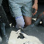 Yes, even the knee support was making an entrance. It needed a wash before, now its getting a makeover.