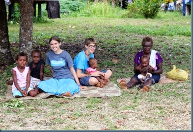 kids sitting on mat FRI