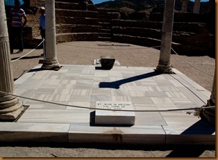 Ephesus, grave of St John
