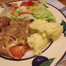 Savoury Bread and Butter Pudding