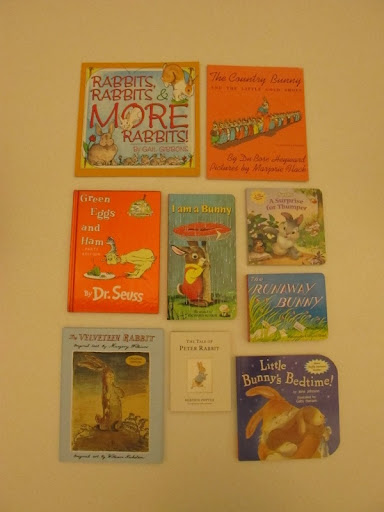 I tried to pick books that had an Easter connection.